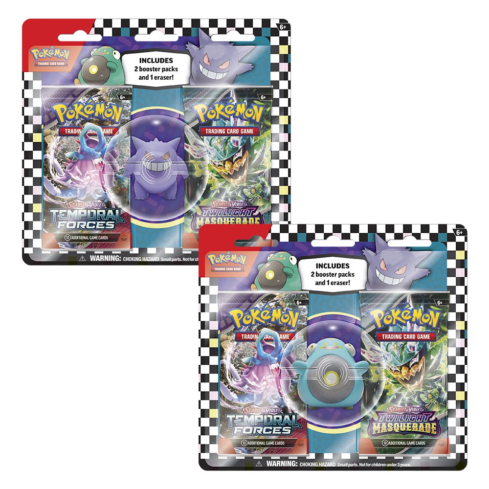 Pokémon TCG Eraser Blister BTS 2024 ENG
